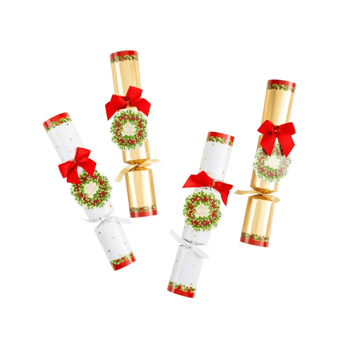 Caspari Christmas Wreath Crackers