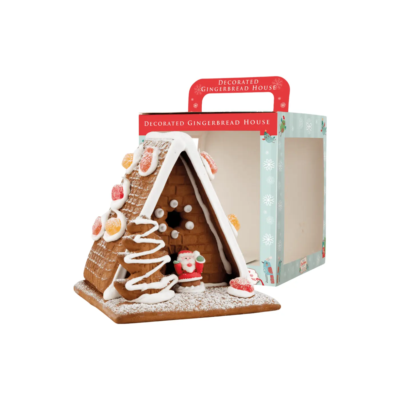 DIY Gingerbread House in Window Box