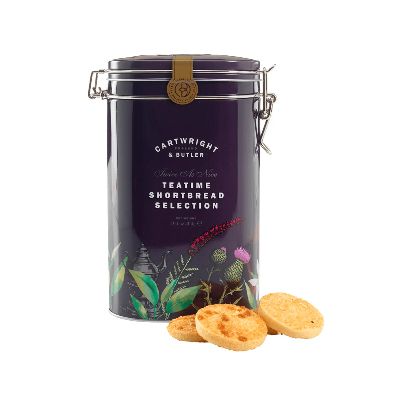 Cartwright and Butler Teatime Shortbread Selection Tin
