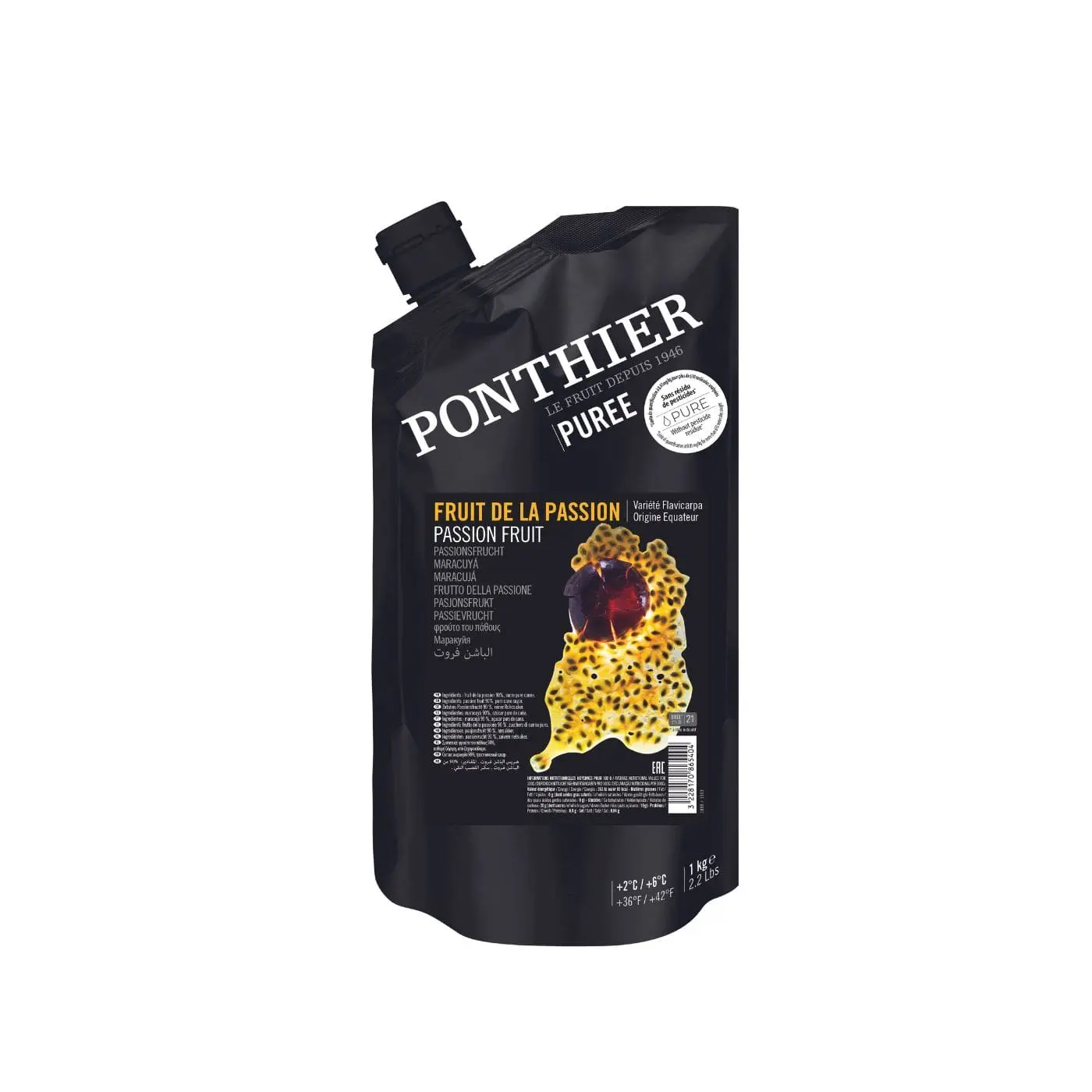 Ponthier Passion Fruit Puree