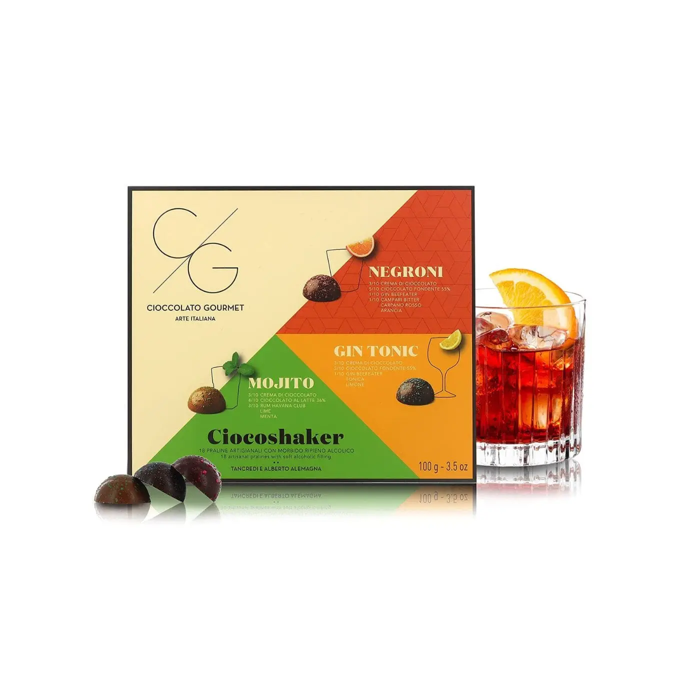 Cioccolato Ciocoshaker 18 Pralines