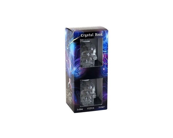 Crystal Head Vodka Minis 2 x 5cl