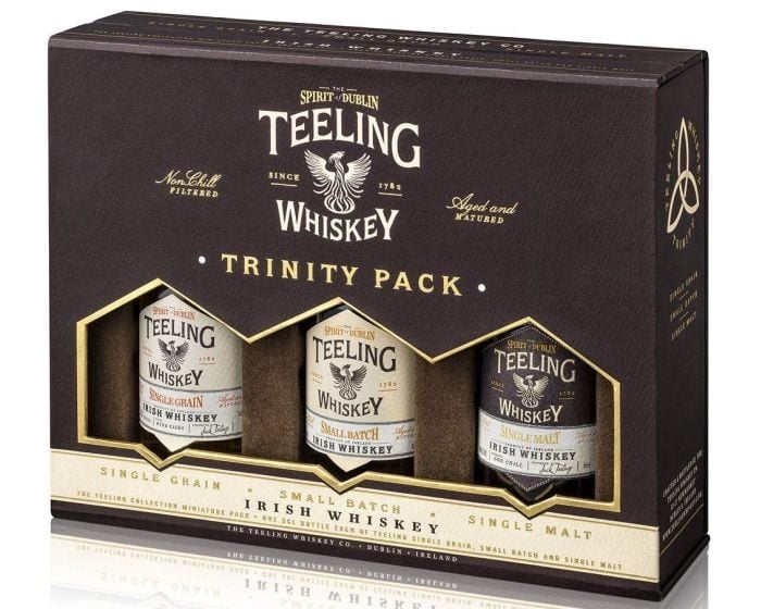Teeling Whiskey Miniature Trinity Gift Pack