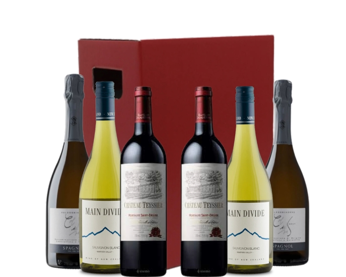New Year's Eve 6 Bottle Case