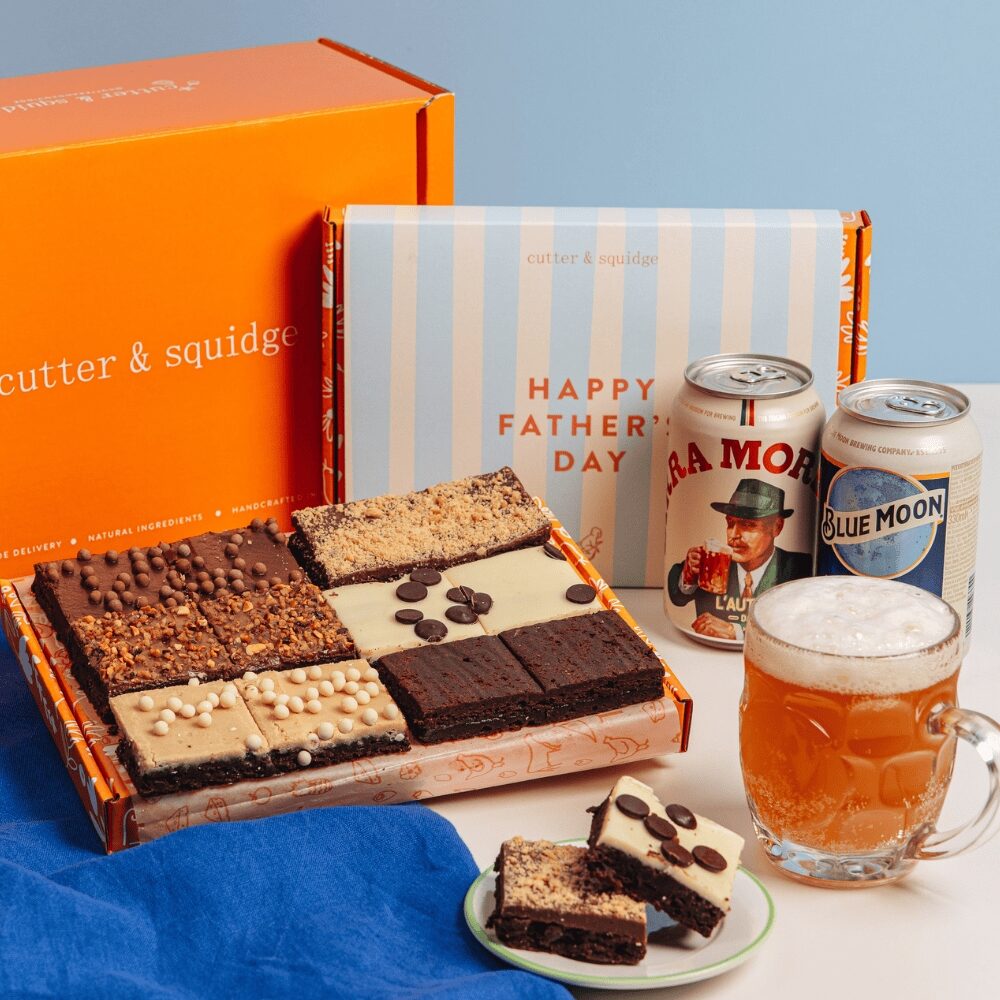 Father's Day Brownies & Beer Gift Box