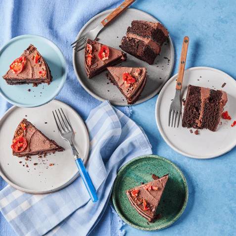Father's Day Chilli Chocolate Cake (Small (6"))