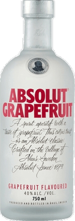 Absolut Grapefruit 70cl Btl