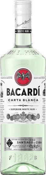 Bacardi Carta Blanca 1L