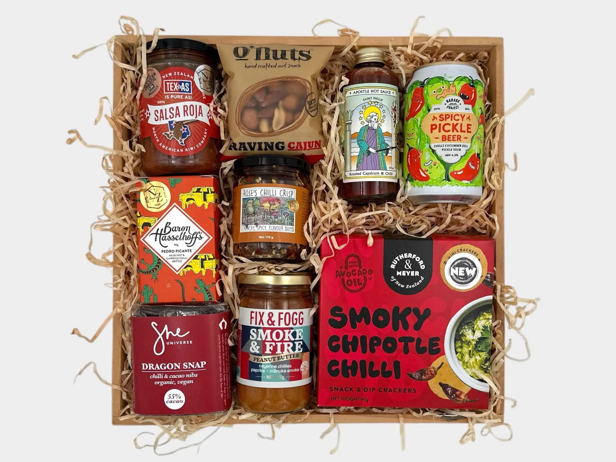 Spicy Sensations Gift Box | Hot Sauce & Chilli Gifts NZ