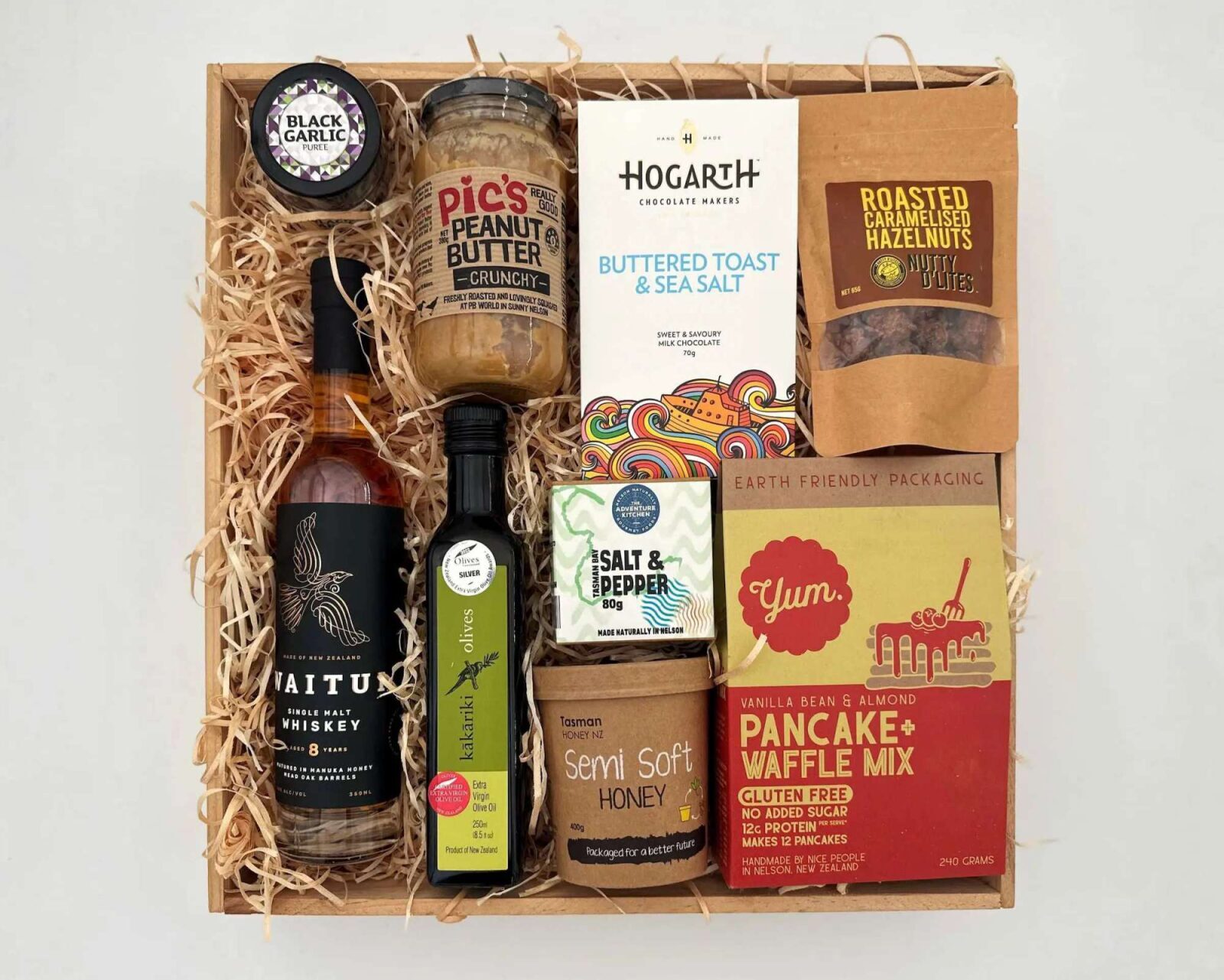 Large Nourishing Nelson Tasman Gift Box Whiskey