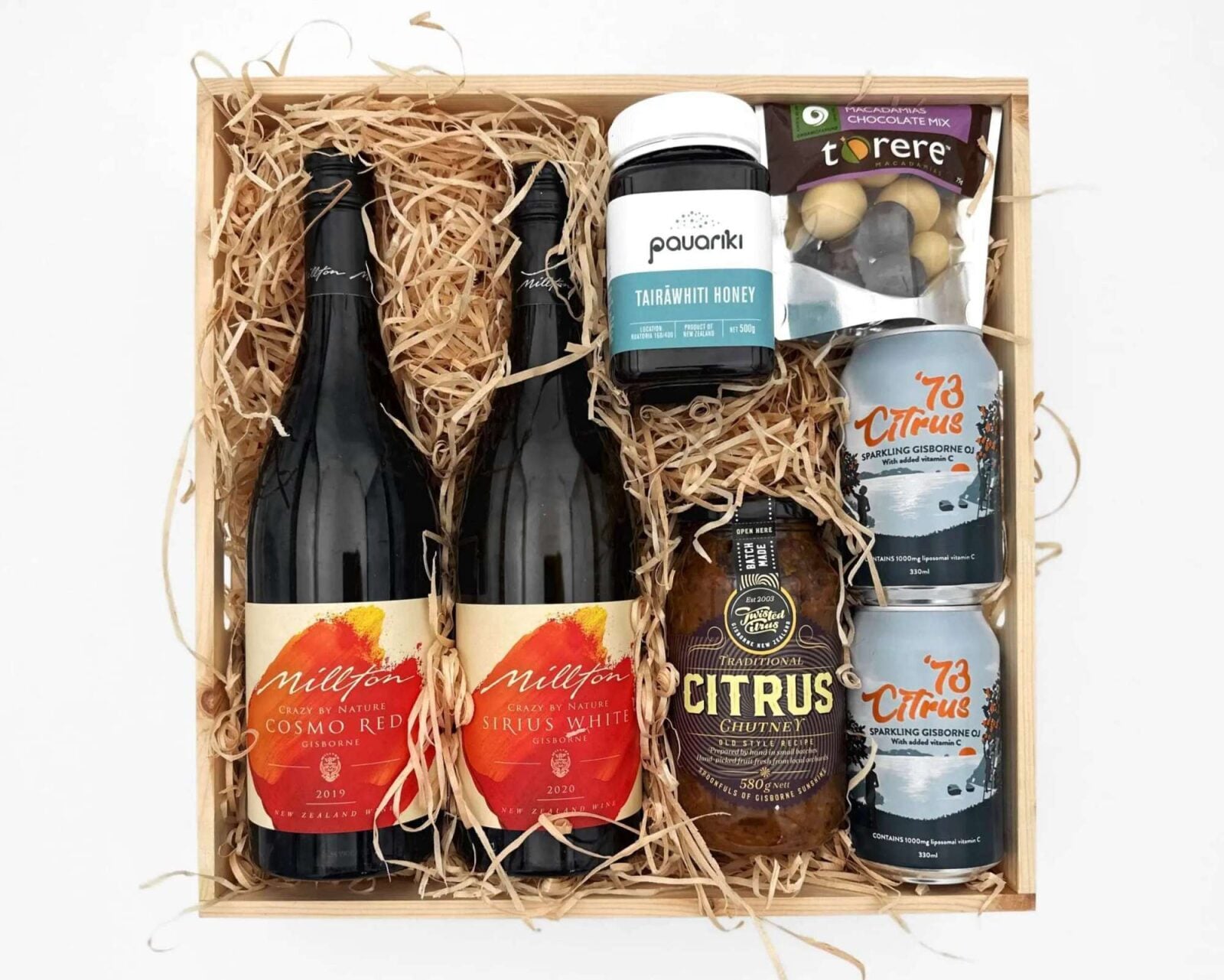 Glorious Gisborne Gift Box Red + White Wine