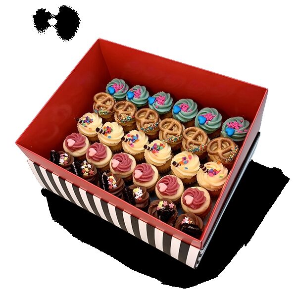 Box of 30 Mini Cupcakes