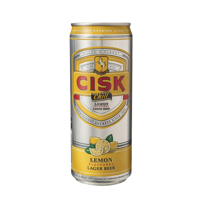 Cisk Chill Lemon Can - Case of 24