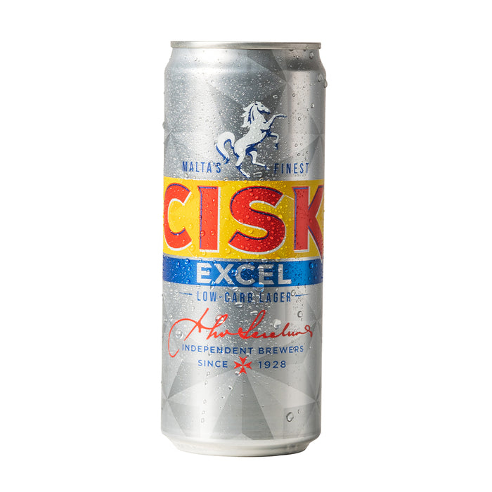 Cisk Excel Low-Carbohydrate Lager Can - Case of 24