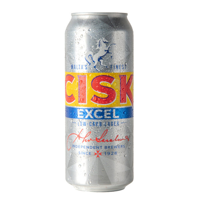 Cisk Excel Low-Carbohydrate Lager Can - Case of 24