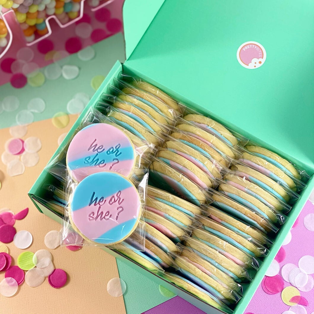 He or She Cookies (6 pack)