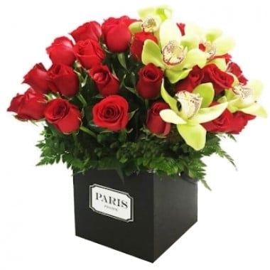Roses and Orchids