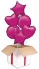 Red Party Bouquets (2x Bunch of 6 Balloons (12 Balloons))