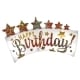 Pink Sparkle Party Happy Birthday Balloon (3 Balloons Gift Boxed)
