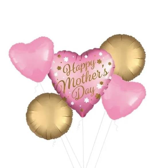 Jumbo Happy Mothers Day Balloon (3 Balloons Gift Boxed)