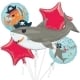 Rocket Birthday Blast Balloon Bouquet
