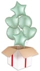 Blue Pastel Party Bouquets (2x Bunch of 6 Balloons (12 Balloons))