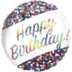 Blush Birthday Orbz Balloon (3 Balloons Gift Boxed)