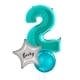 Large Tiffany Shape Balloon No 3 (3 Balloons Gift Boxed)