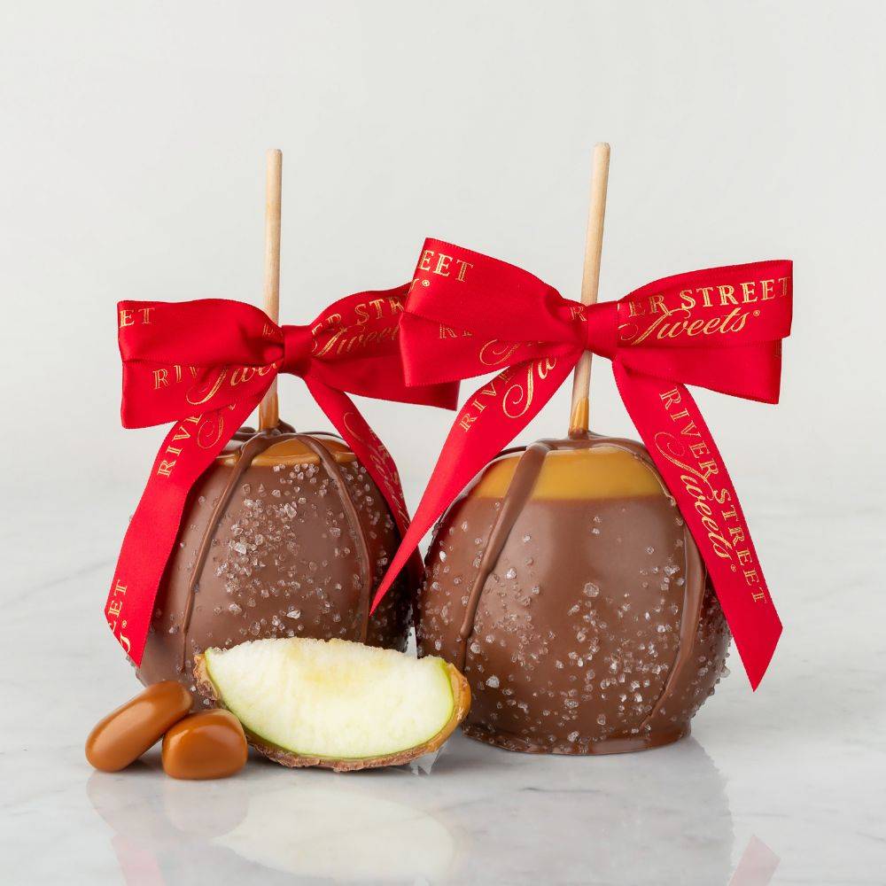 Milk Chocolate Sea Salt Caramel Apples - 2 Pack