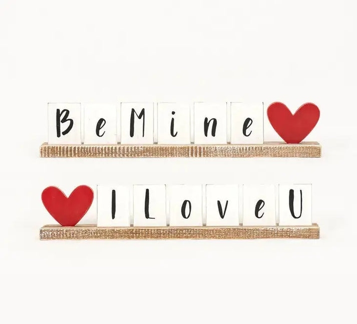 Be Mine Reverse Wood Bar