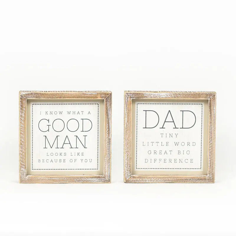 Good Man/Dad Sign