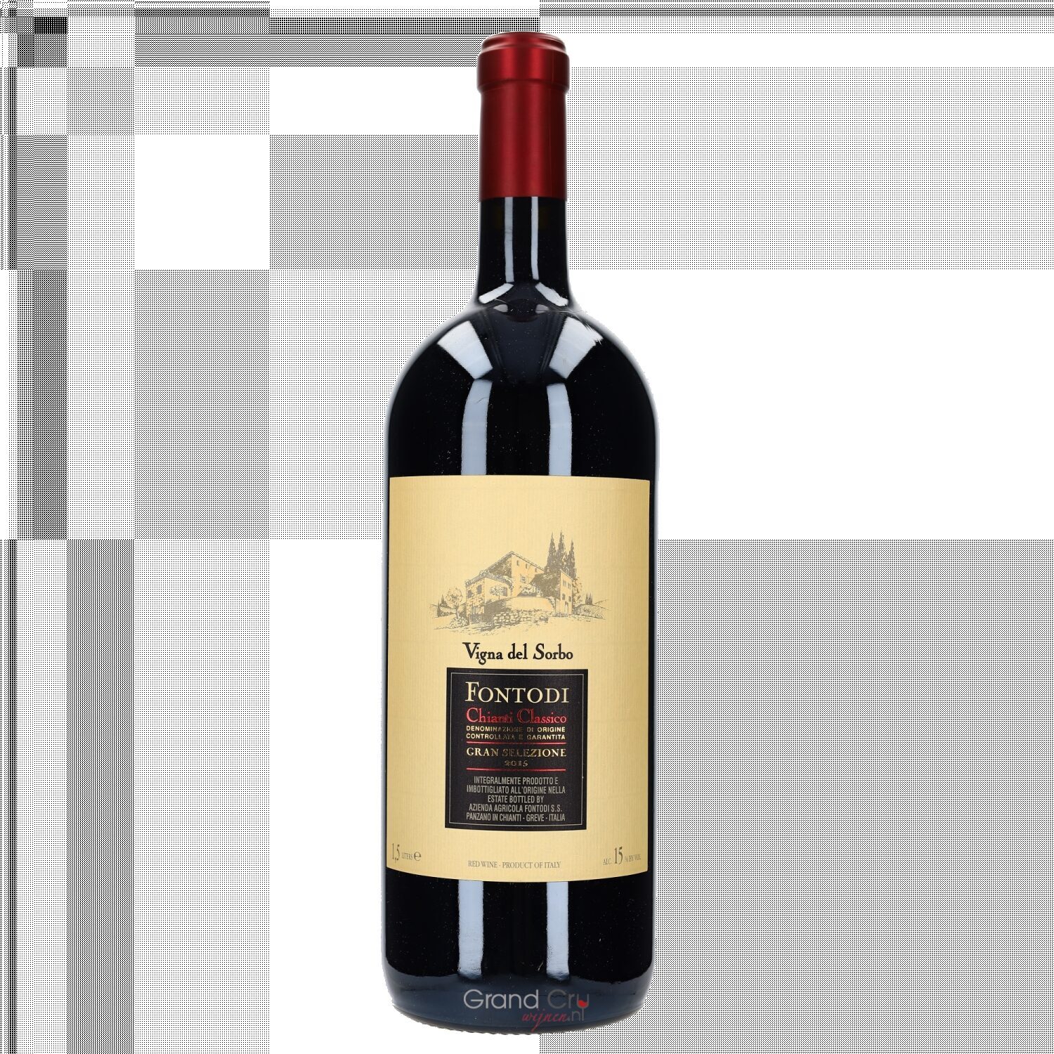 2015 Fontodi Chianti Classico Riserva Gran Selezione Vigna del Sorbo Magnum BIO