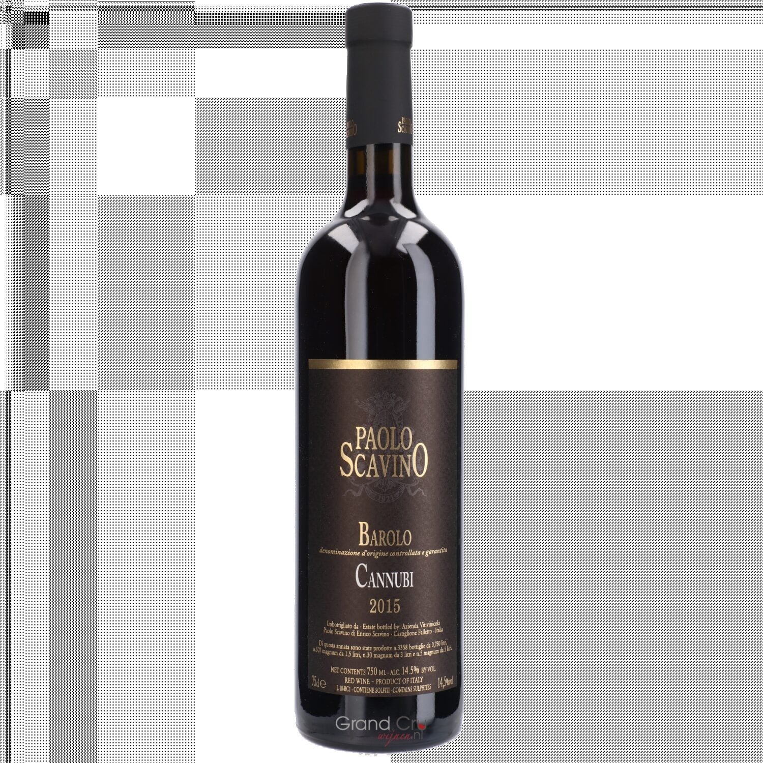 2015 Paolo Scavino Barolo Cannubi DOCG
