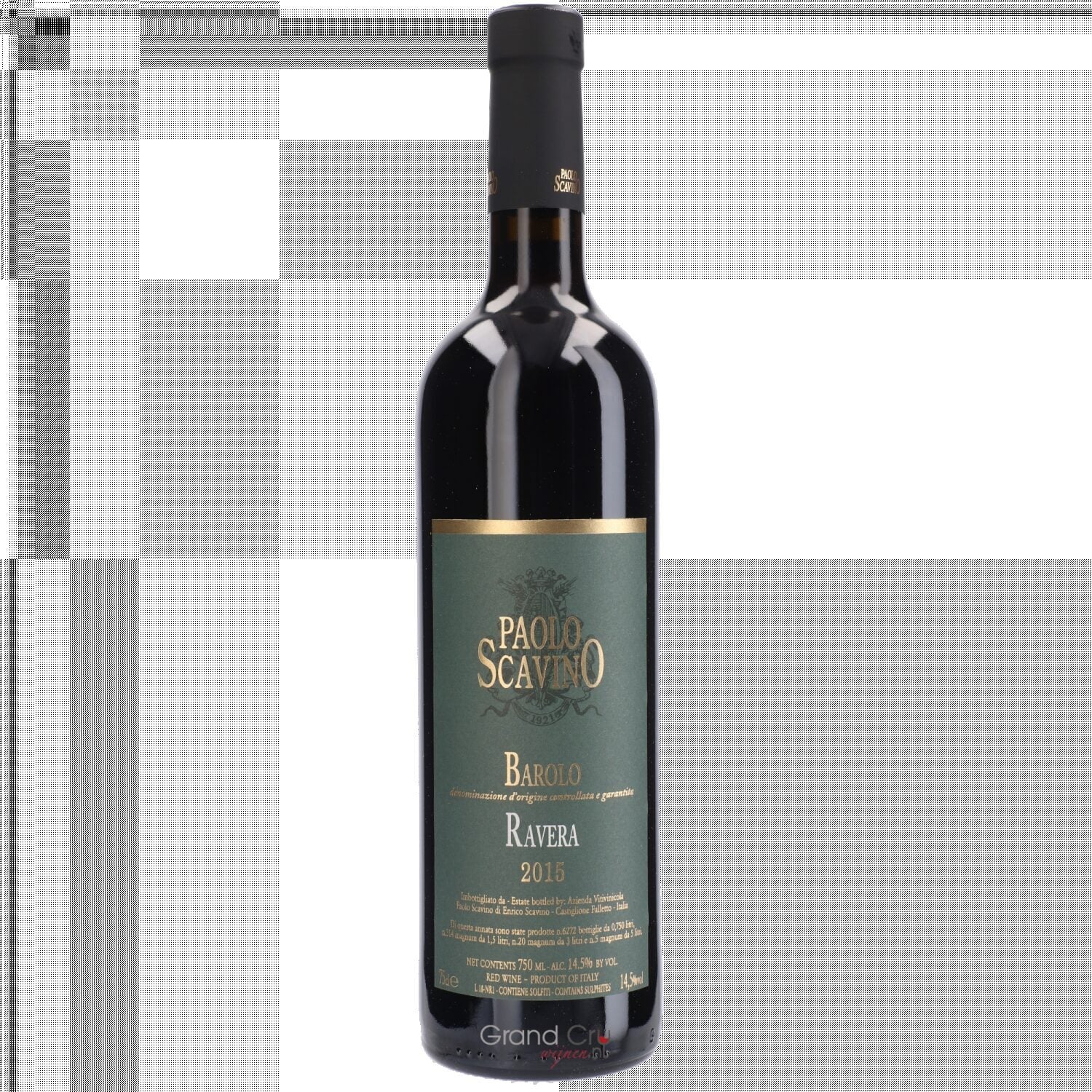 2015 Paolo Scavino Barolo Ravera DOCG
