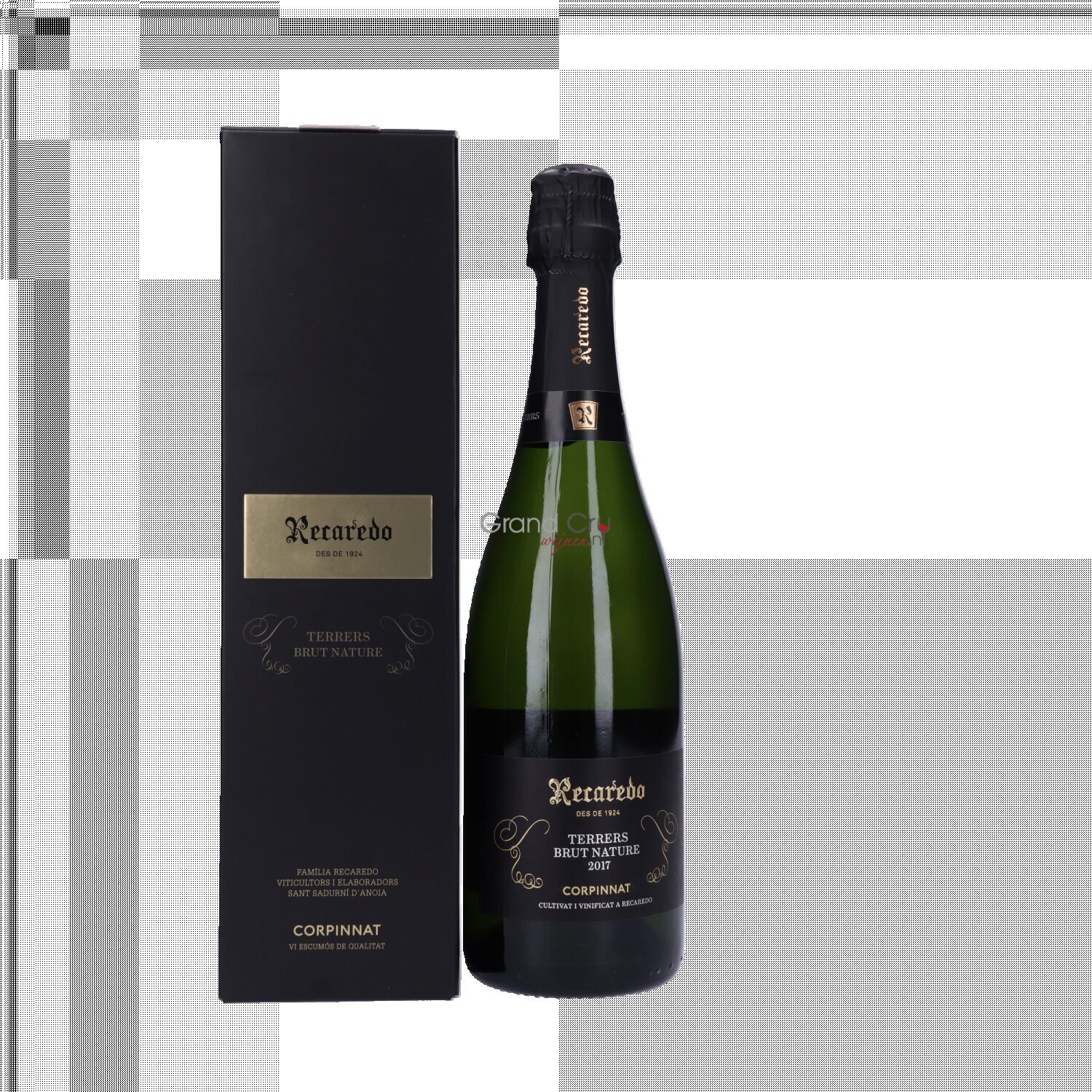2017 Recaredo Corpinnat Terrers Brut Nature Gran Reserva in Giftbox BIO