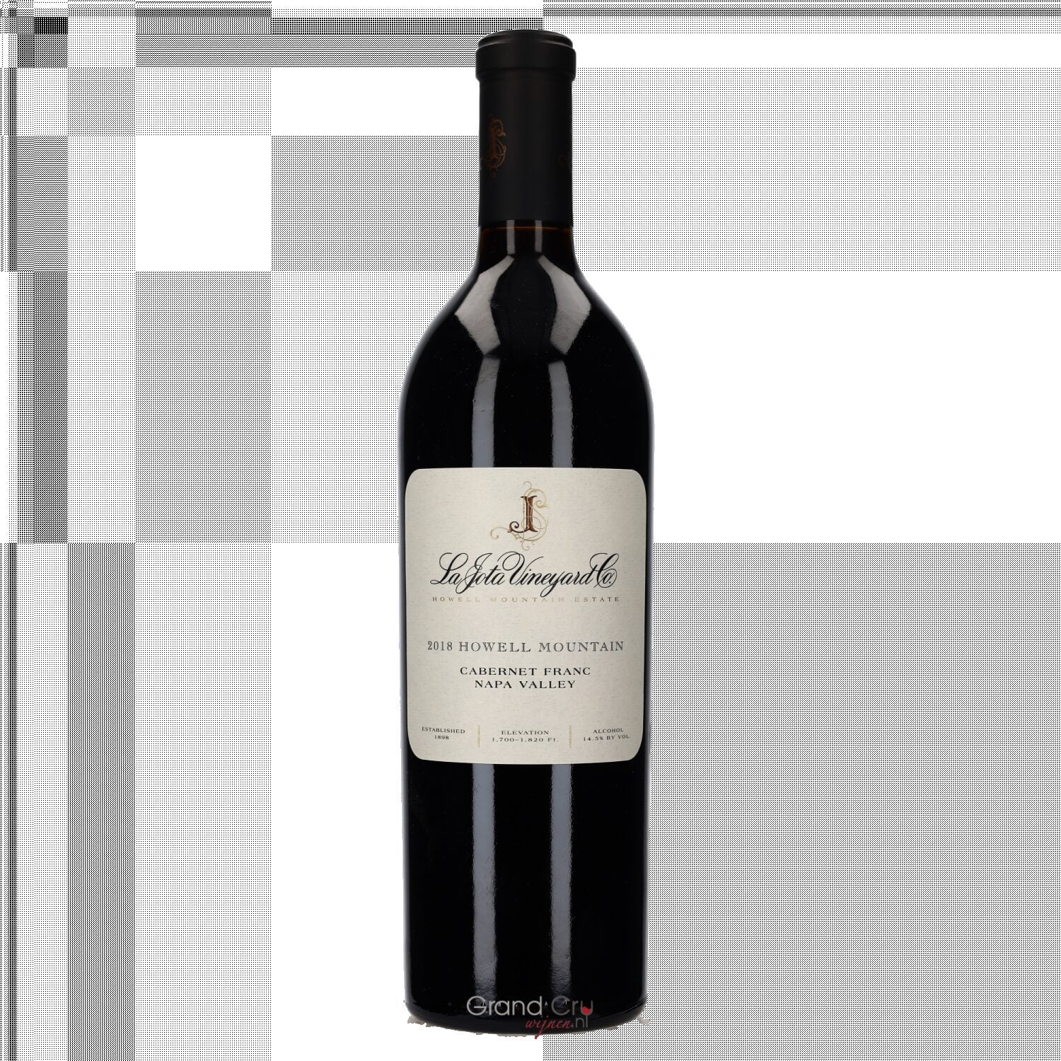 2018 La Jota Cabernet Franc Howell Mountain