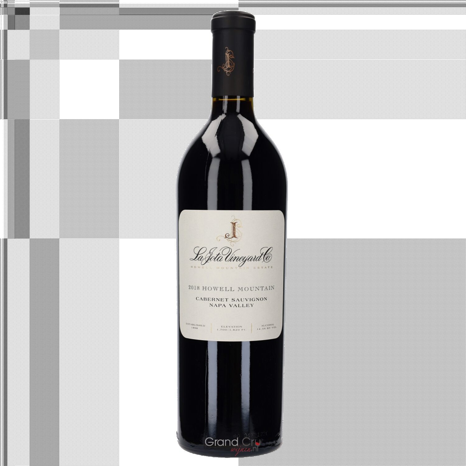 2018 La Jota Cabernet Sauvignon Howell Mountain