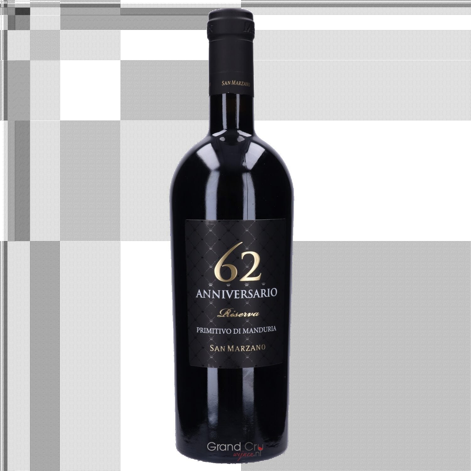 2018 San Marzano Anniversario 62 Primitivo di Manduria Riserva