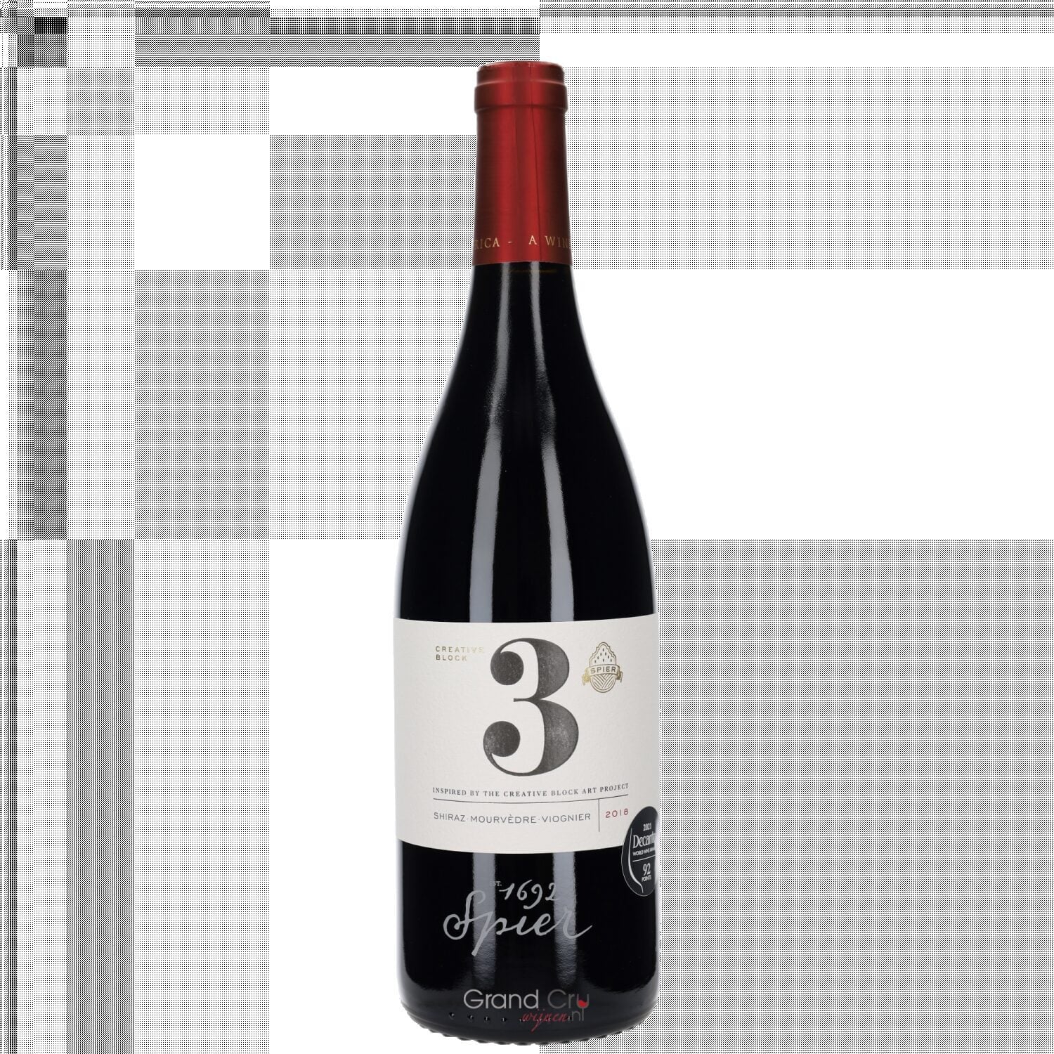 2018 Spier Estate Rhone Blend Creative Block 3