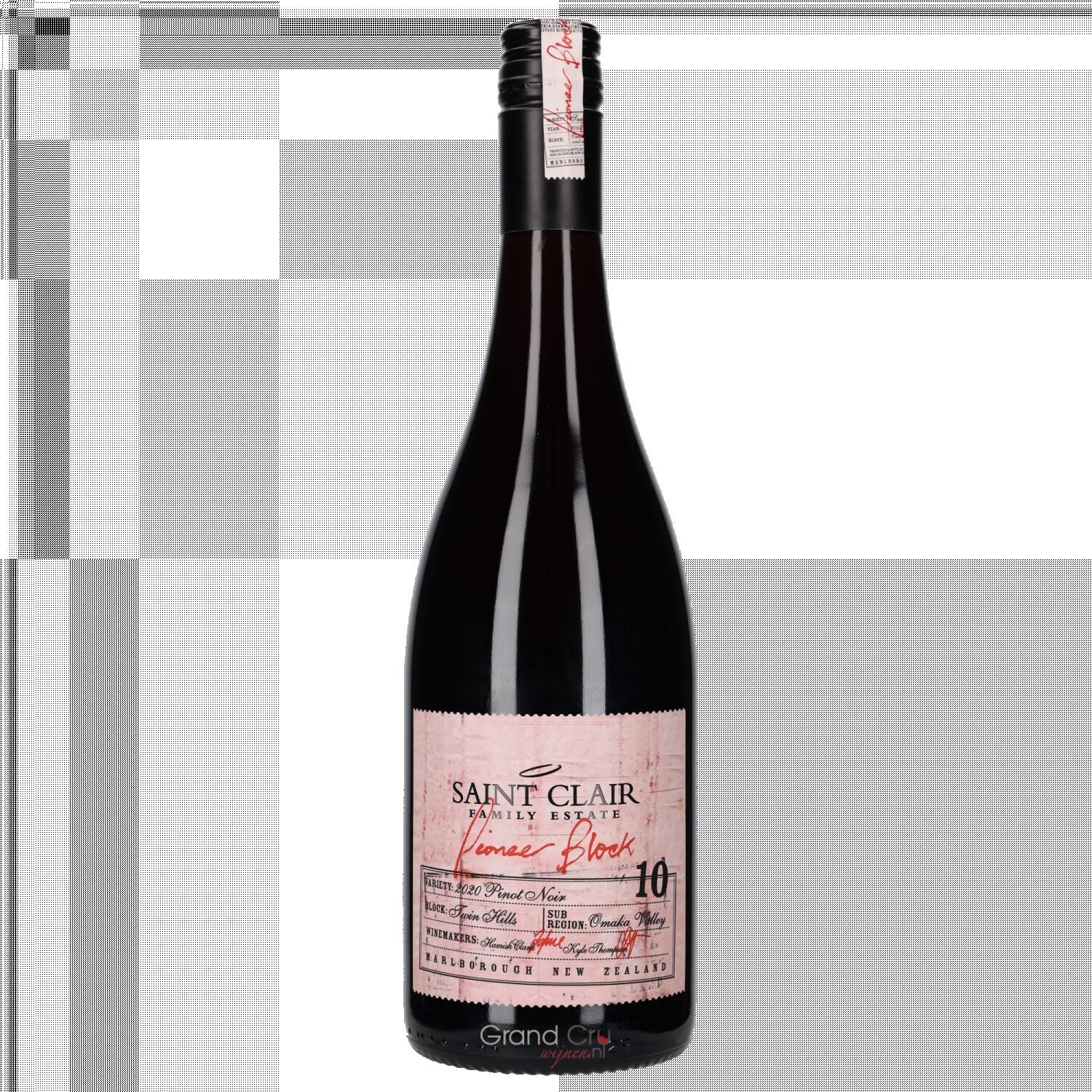 2020 Saint Clair Pioneer Block 10 Twin Hills Pinot Noir
