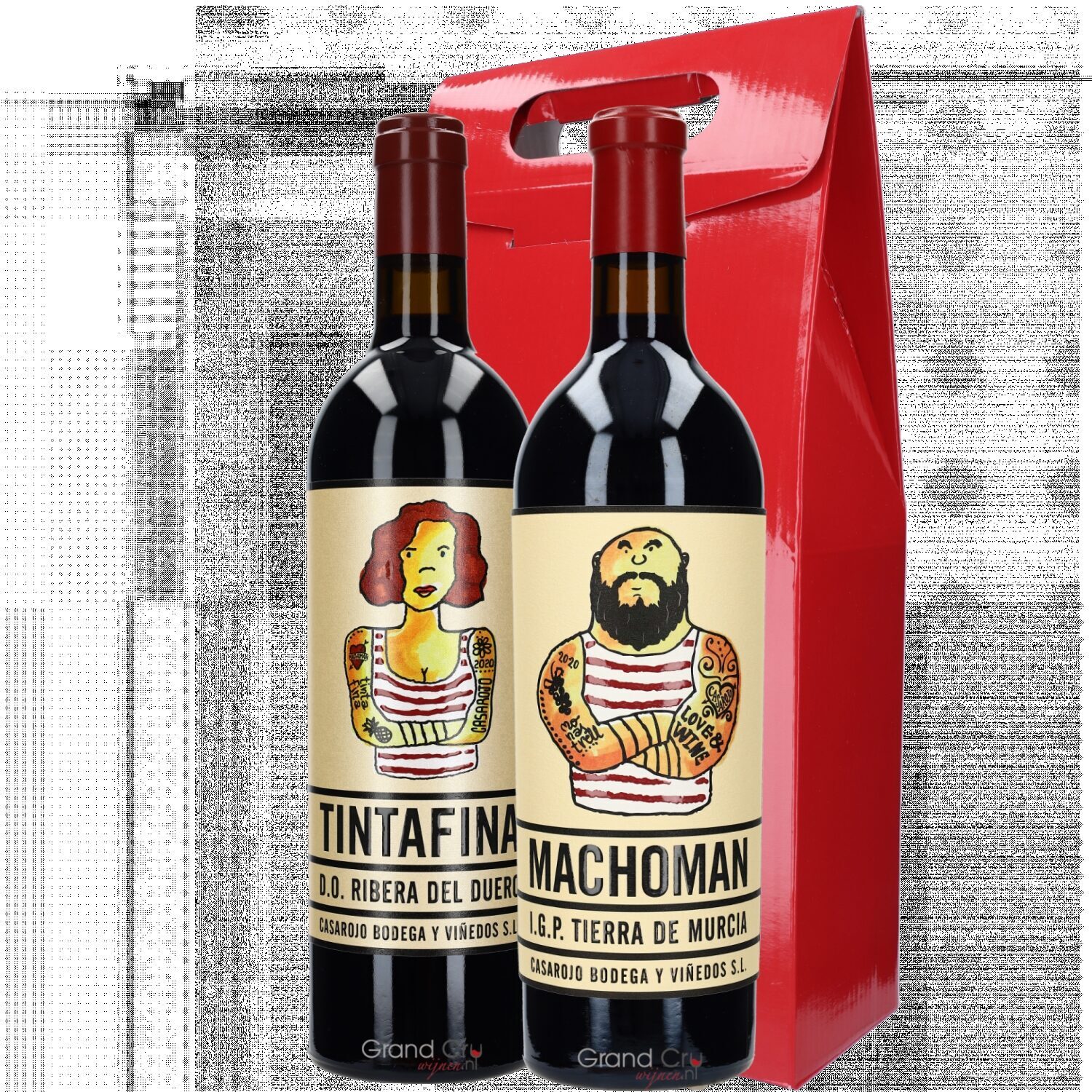 Casa Rojo Macho Man and Tintafina Giftbox
