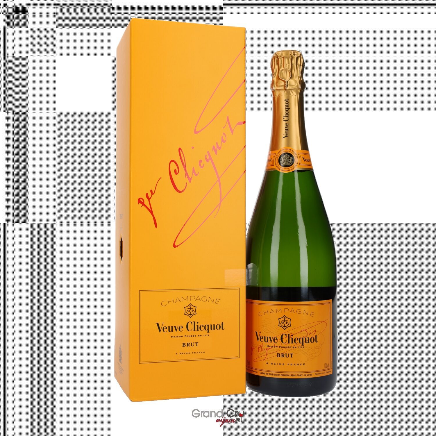Champagne Veuve Clicquot Brut in geschenkendoos