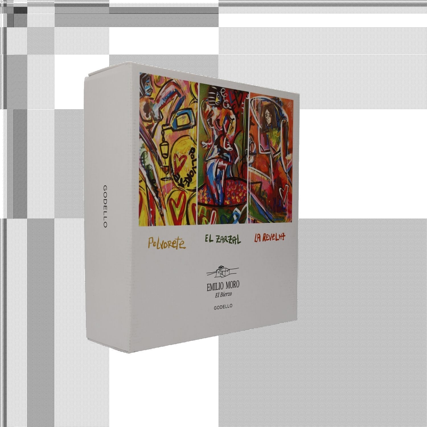 Emilio Moro Godello Family in luxe Giftbox (Polvorete, Zarzal, Revelia)
