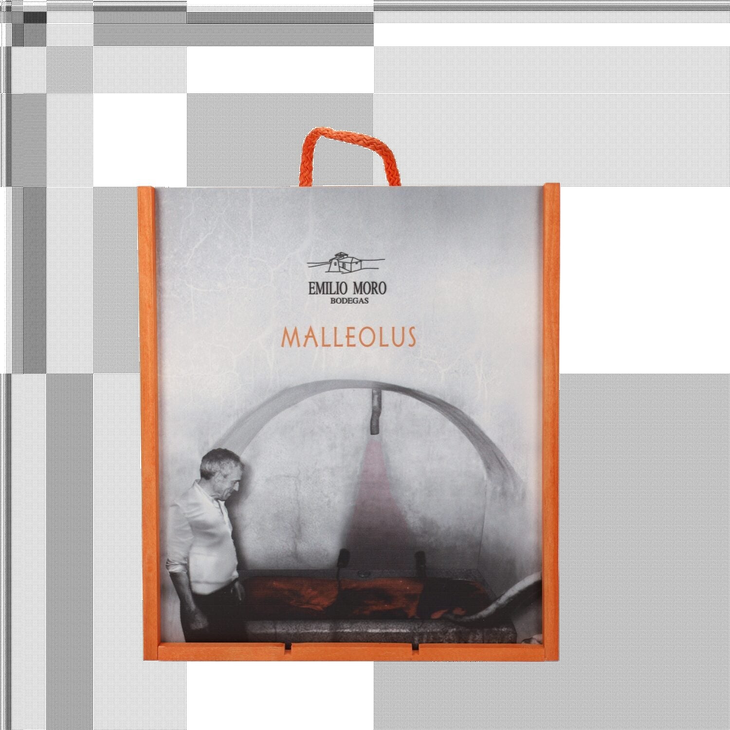 Emilio Moro Malleolus in Luxury Houten Kist - 3 flessen