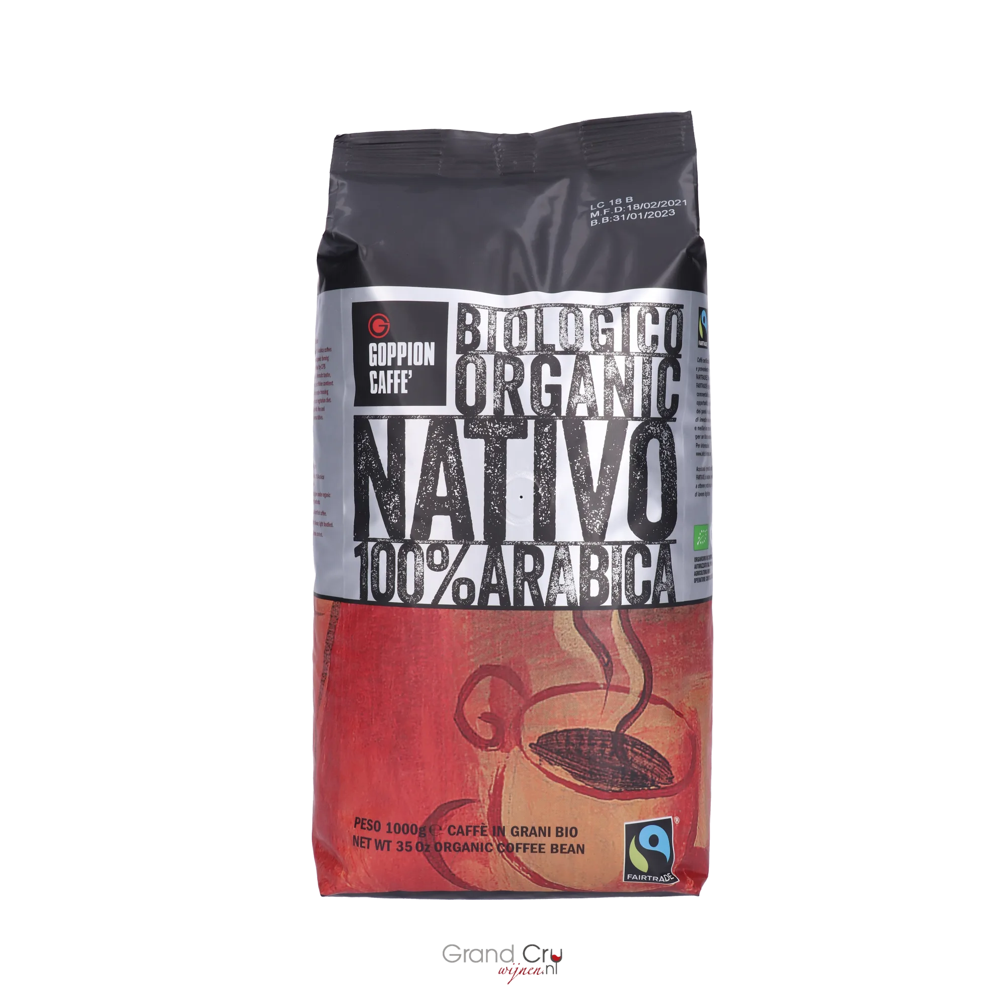 Goppion Caffè Nativo koffie -1 kg bonen