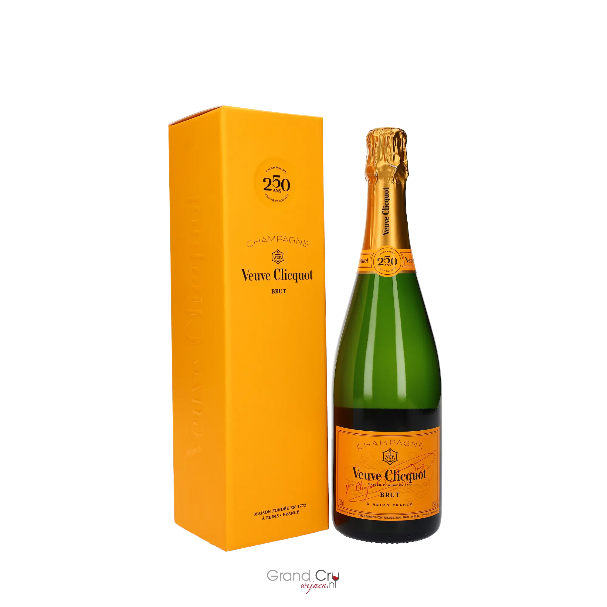 Champagne Veuve Clicquot Brut in geschenkendoos
