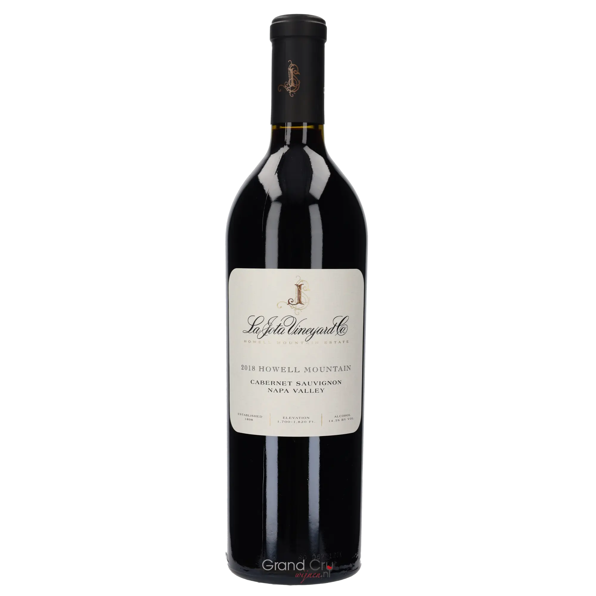 2018 La Jota Cabernet Sauvignon Howell Mountain