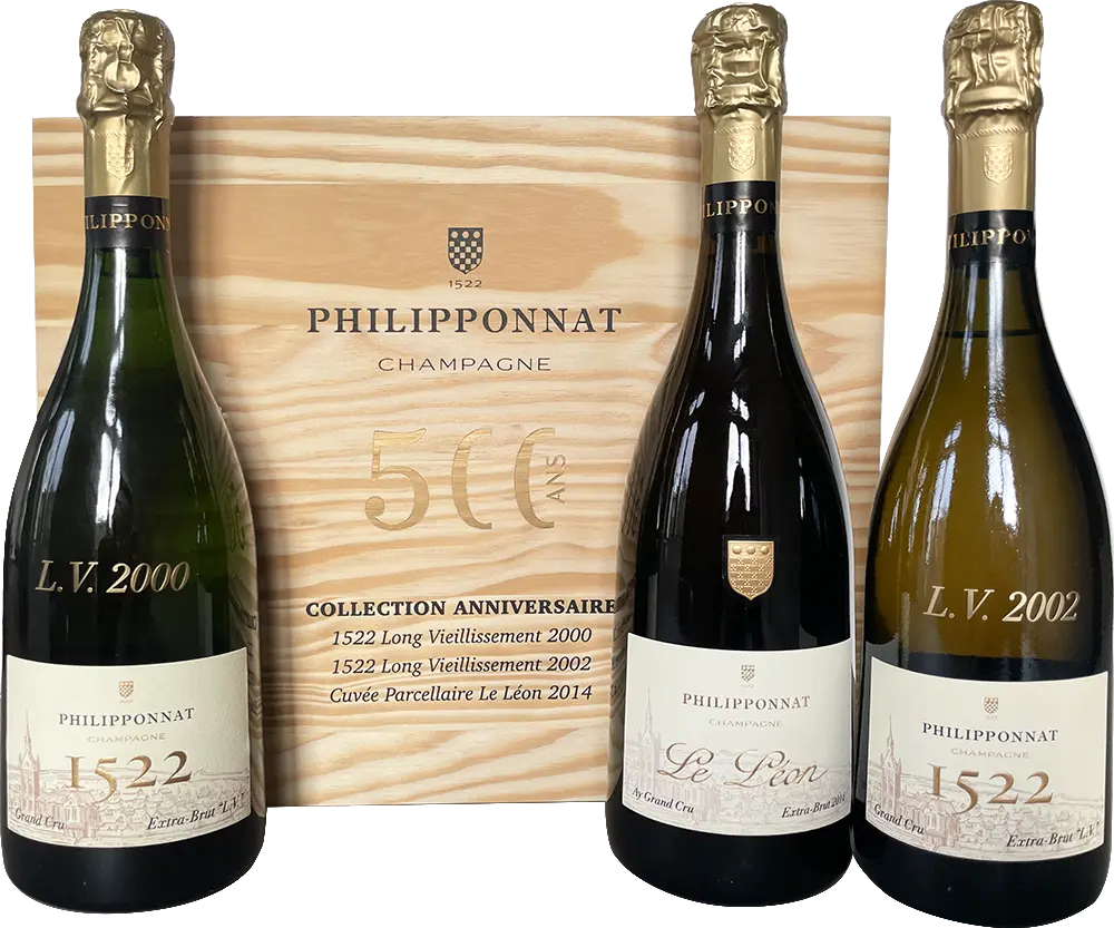 Champagne Philipponnat 500 Years Collection Box