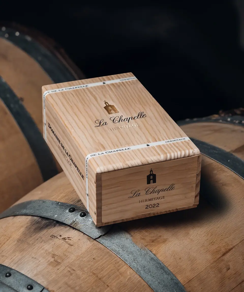 2022 Domaine de la Chapelle Mixed Case La Chapelle Hermitage Rouge & Hermitage Blanc