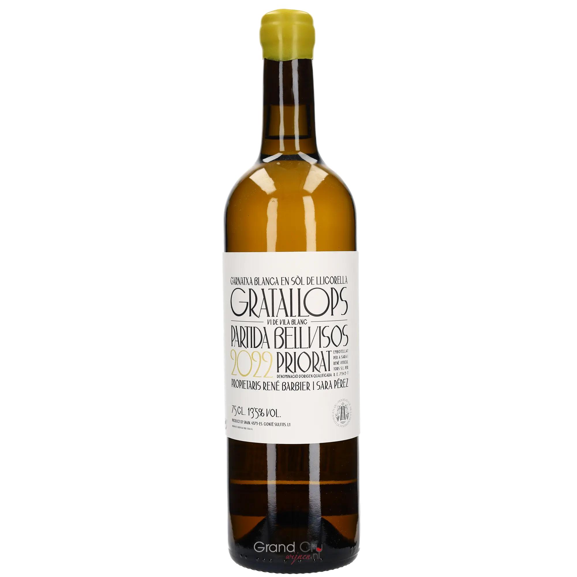 2022 Sara Pérez y René Barbier Gratallops Partida Bellvisos Blanc